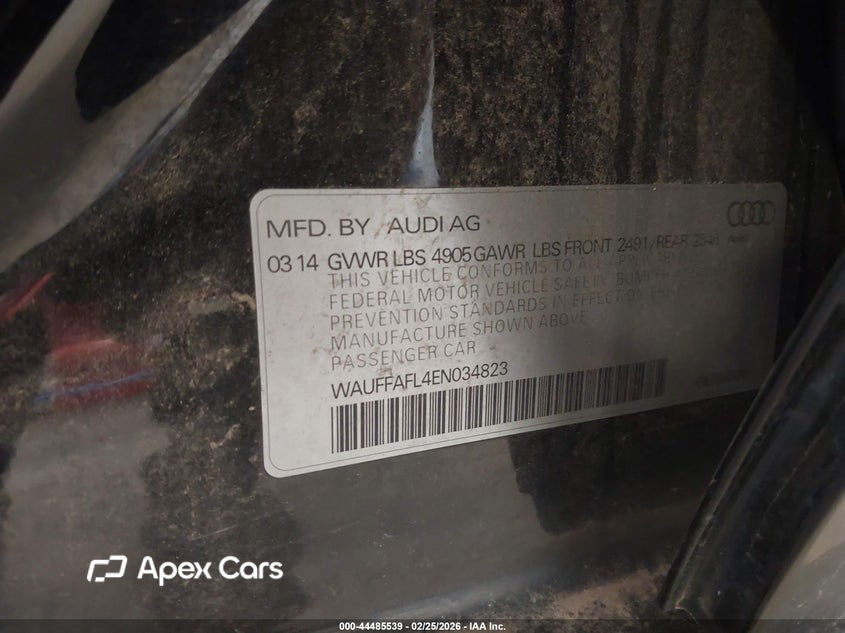 Audi A4 2014