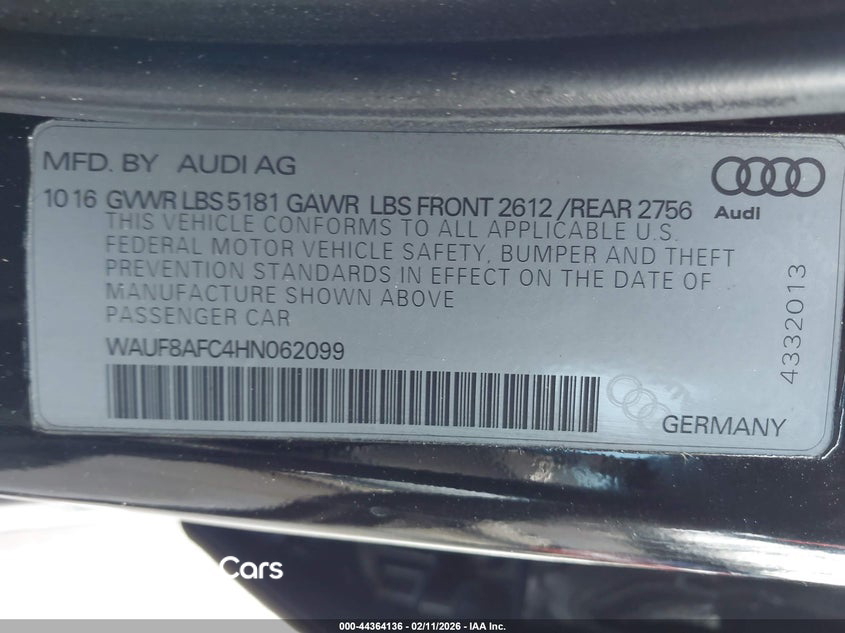 Audi A6 2017
