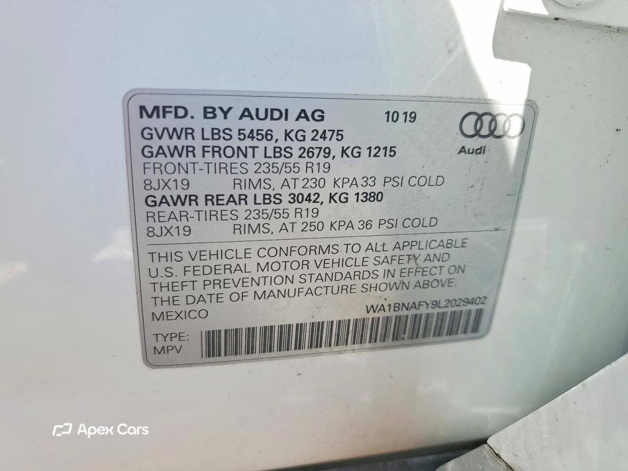 Audi Q5 2020
