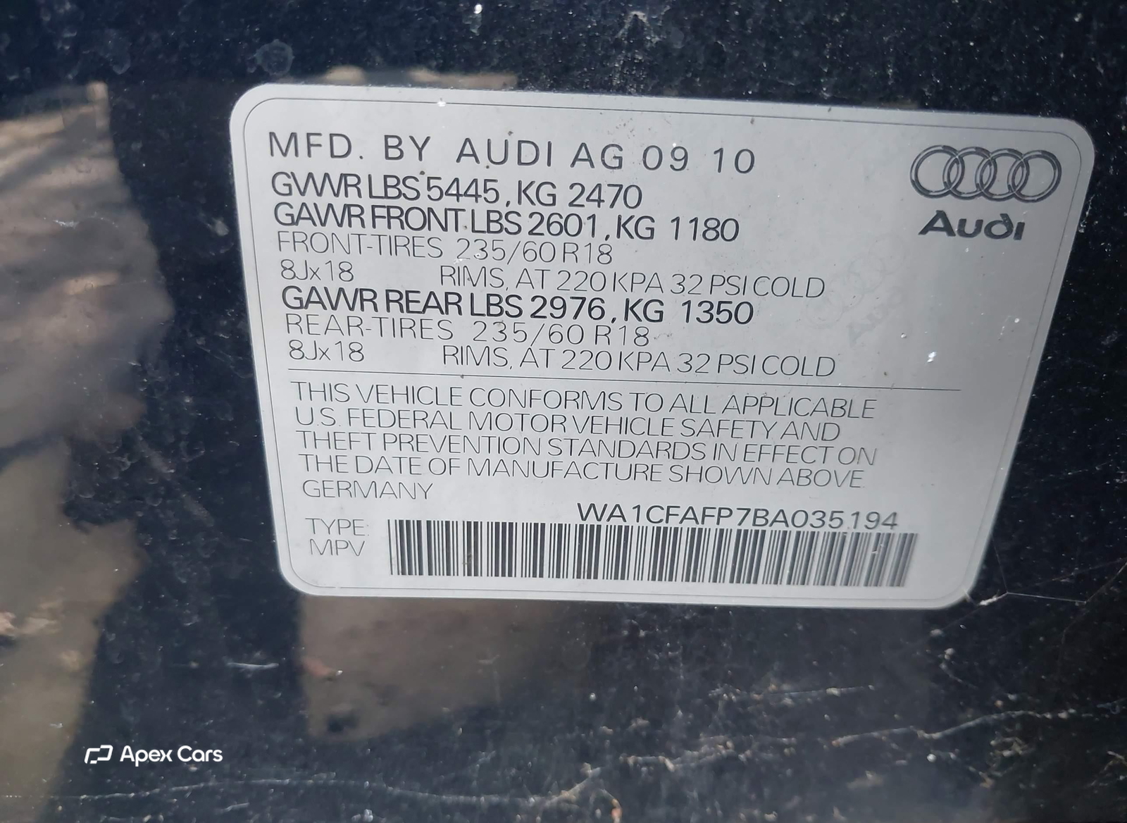 Audi Q5 2011