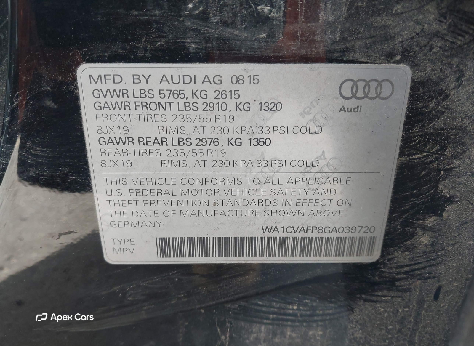 Audi Q5 2016
