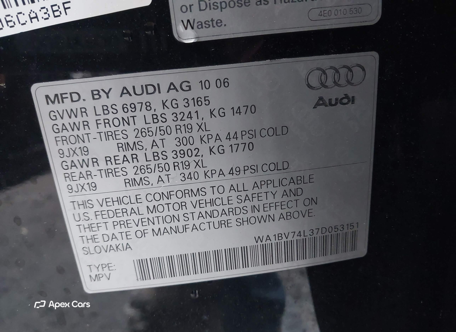 Audi Q7 2007