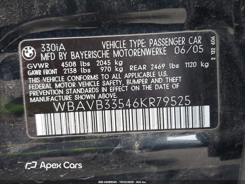 BMW Series 3 2006