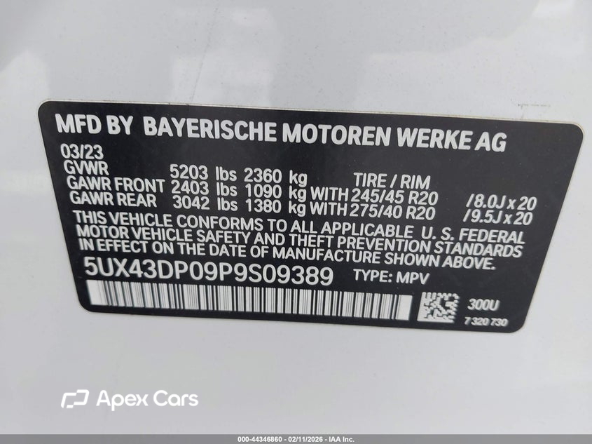BMW X3 2023