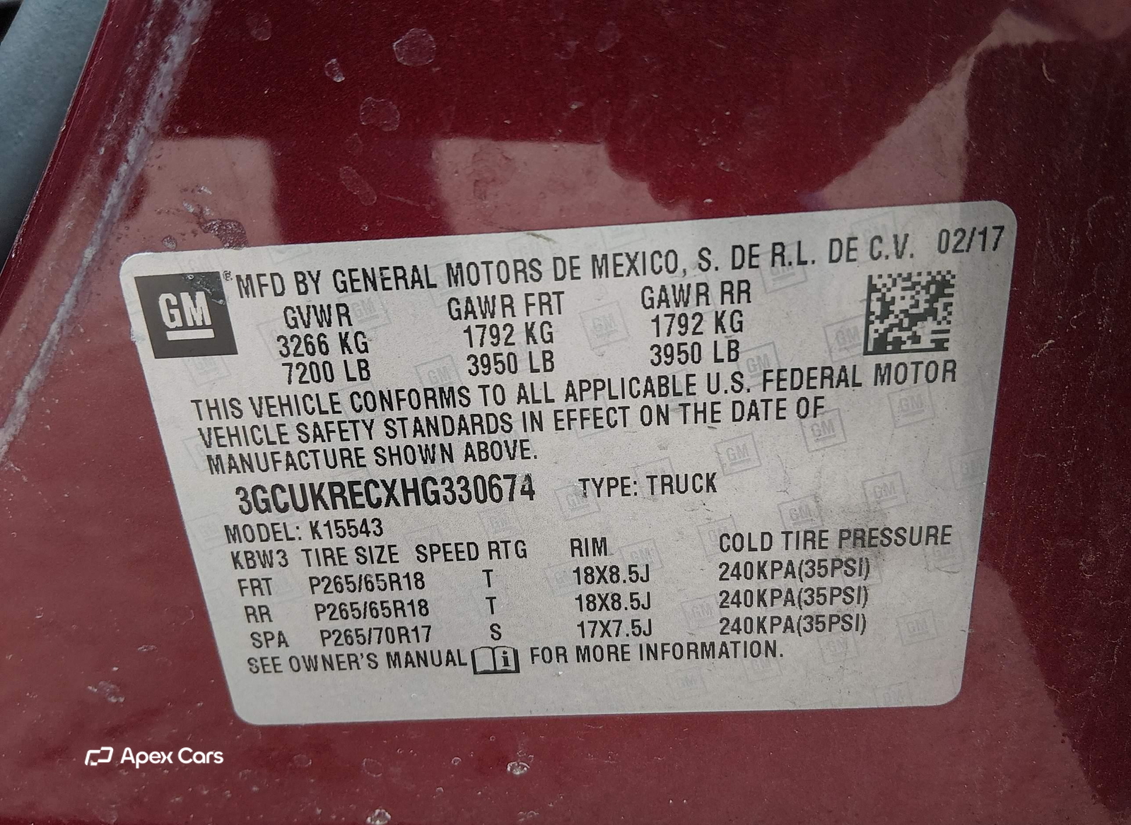 Chevrolet Silverado 2017