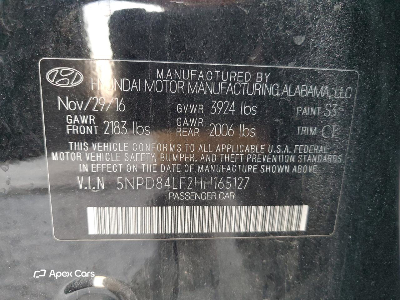 Hyundai Elantra 2017