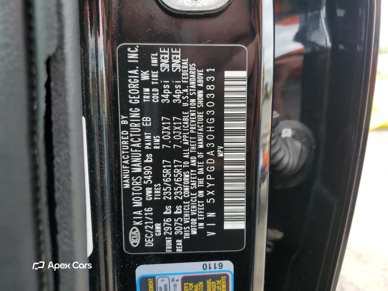 Kia Sorento 2017