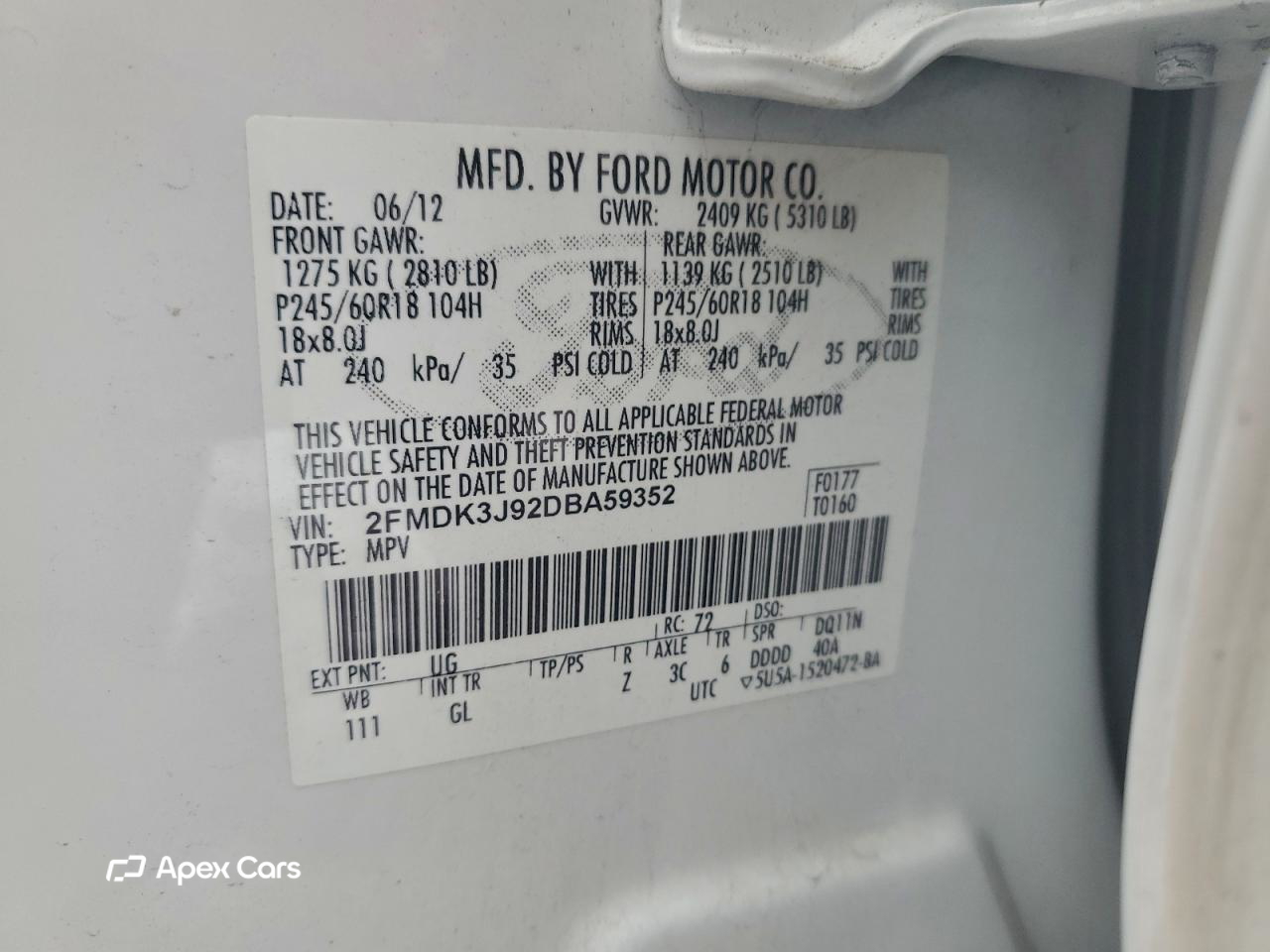 Ford Edge 2013