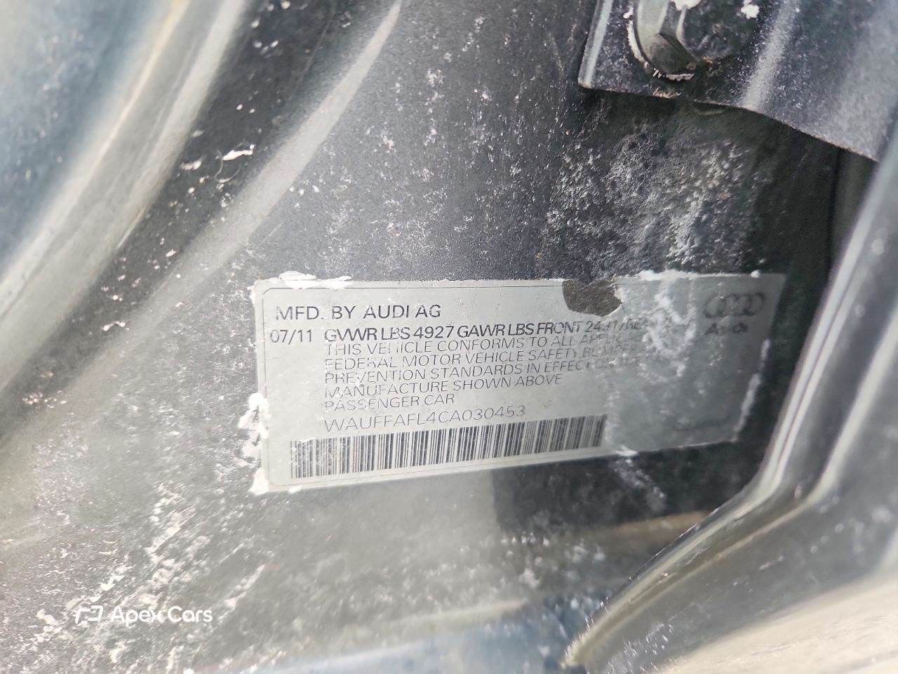 Audi A4 2012
