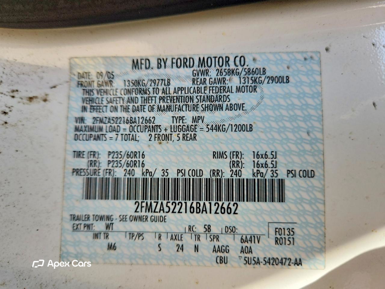 Ford Freestar 2006