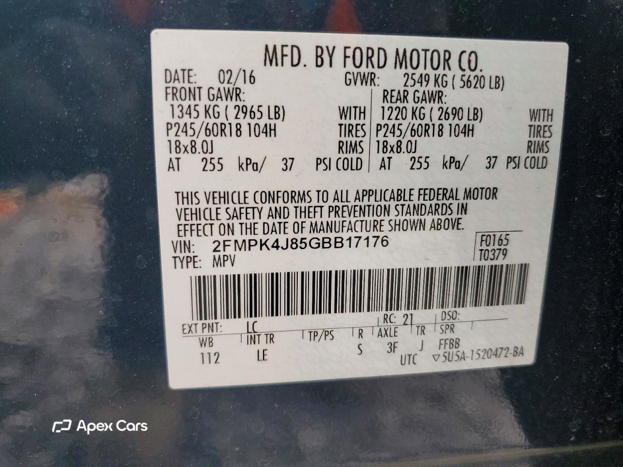 Ford Edge 2016