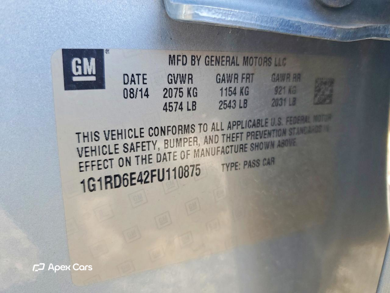 Chevrolet Volt 2015
