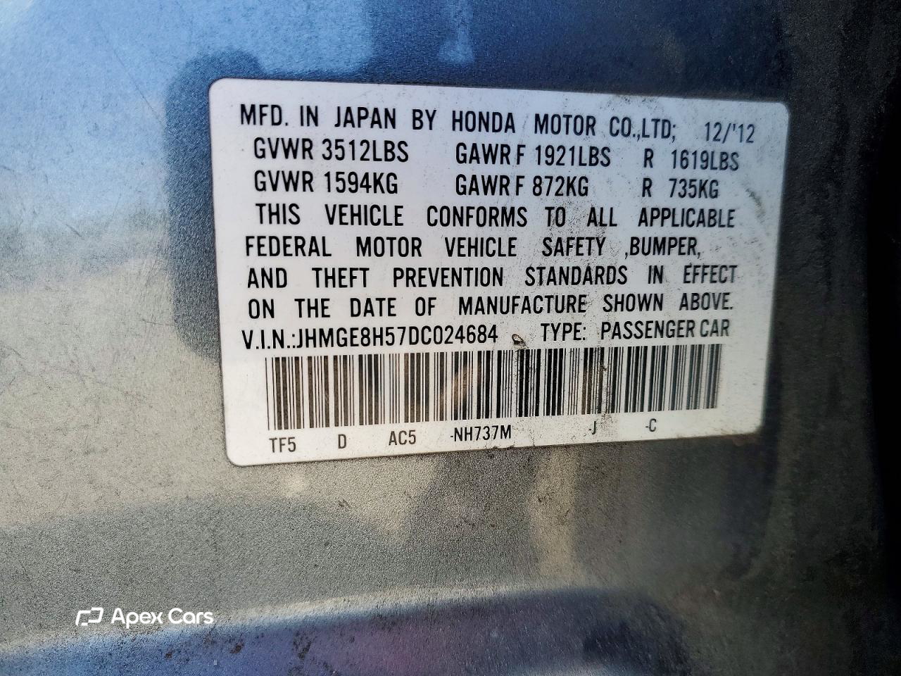 Honda Fit 2013