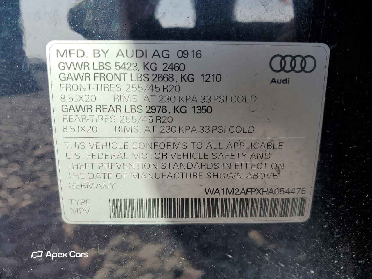 Audi Q5 2017