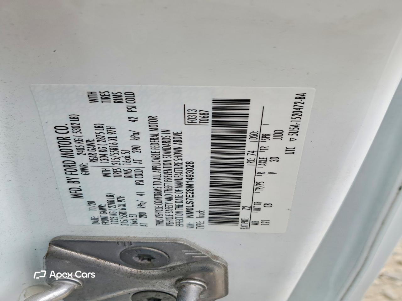 Ford Transit 2021