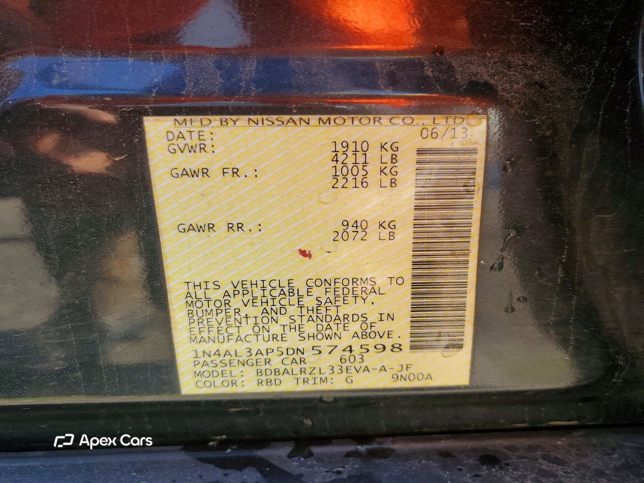 Nissan Altima 2013