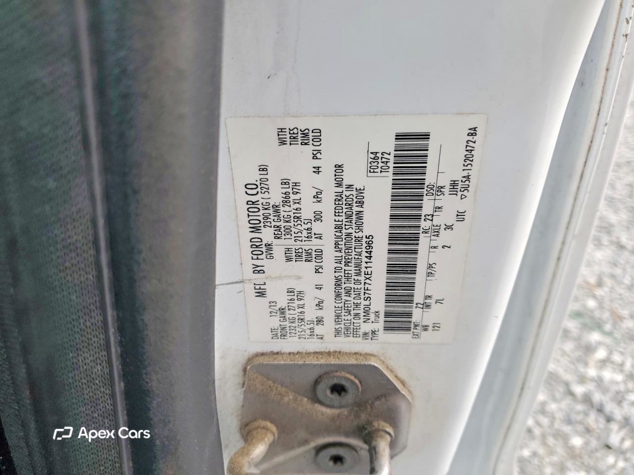 Ford Transit 2014