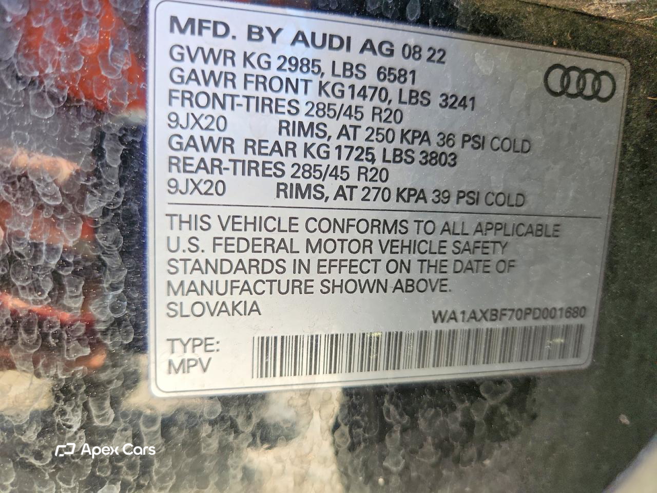 Audi Q7 2023