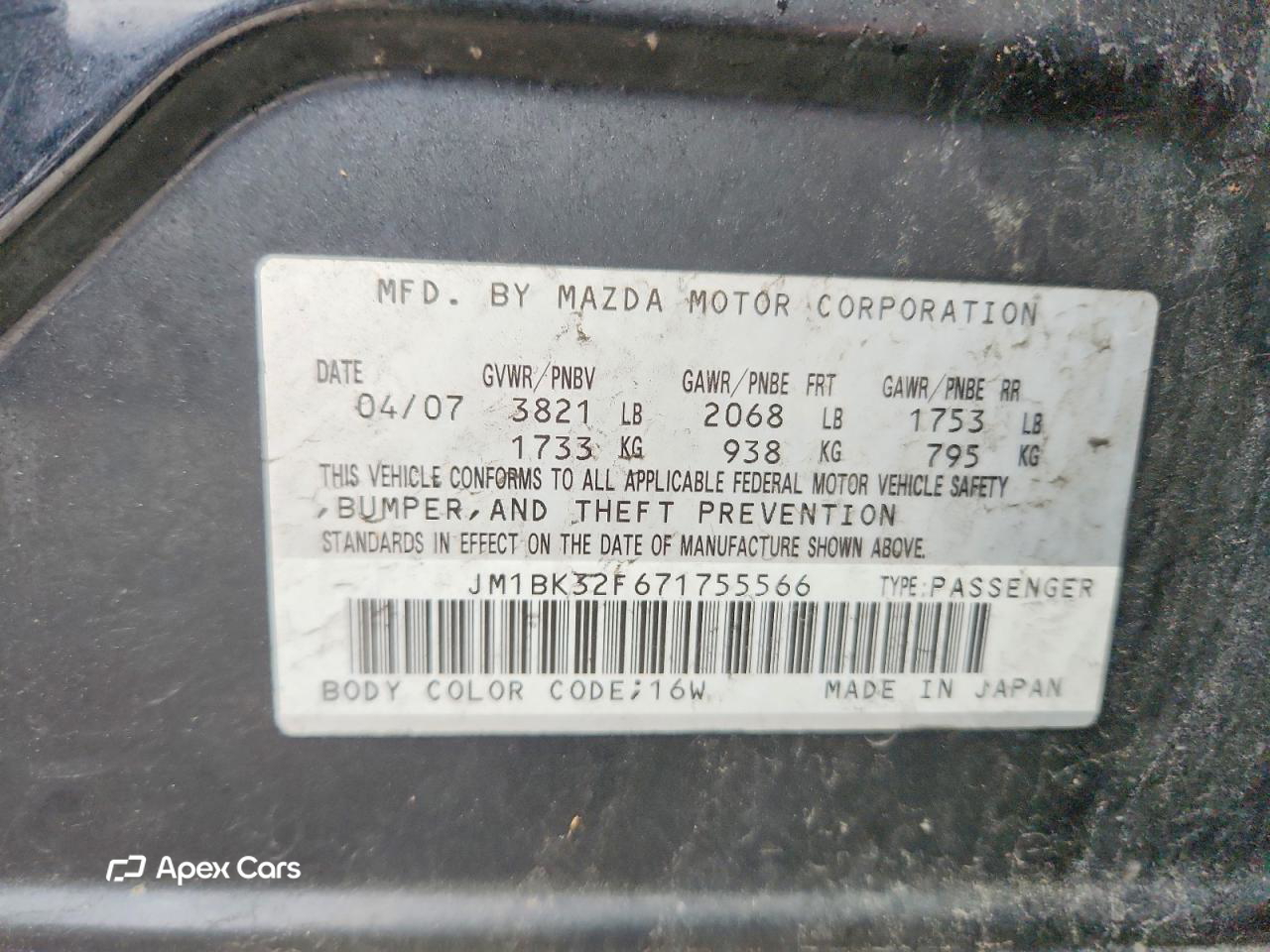 Mazda 3 2007