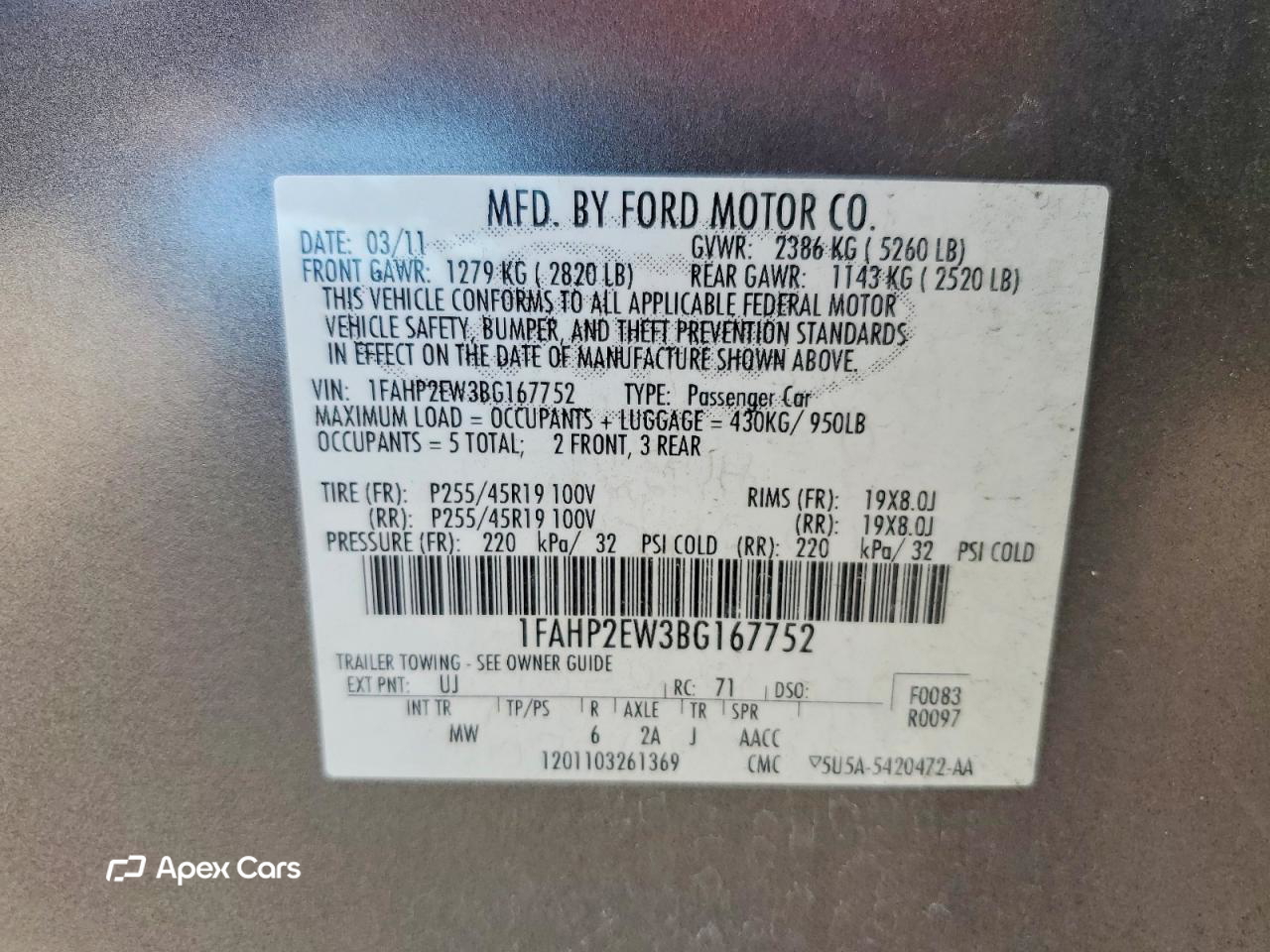 Ford Taurus 2011