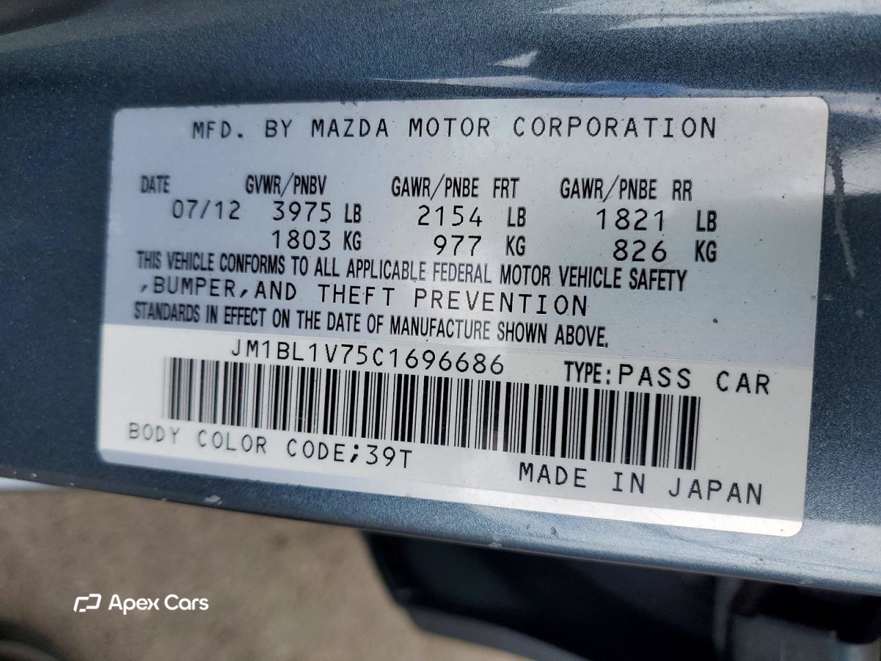 Mazda 3 2012