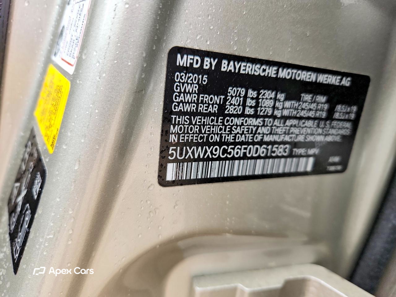 BMW X3 2015