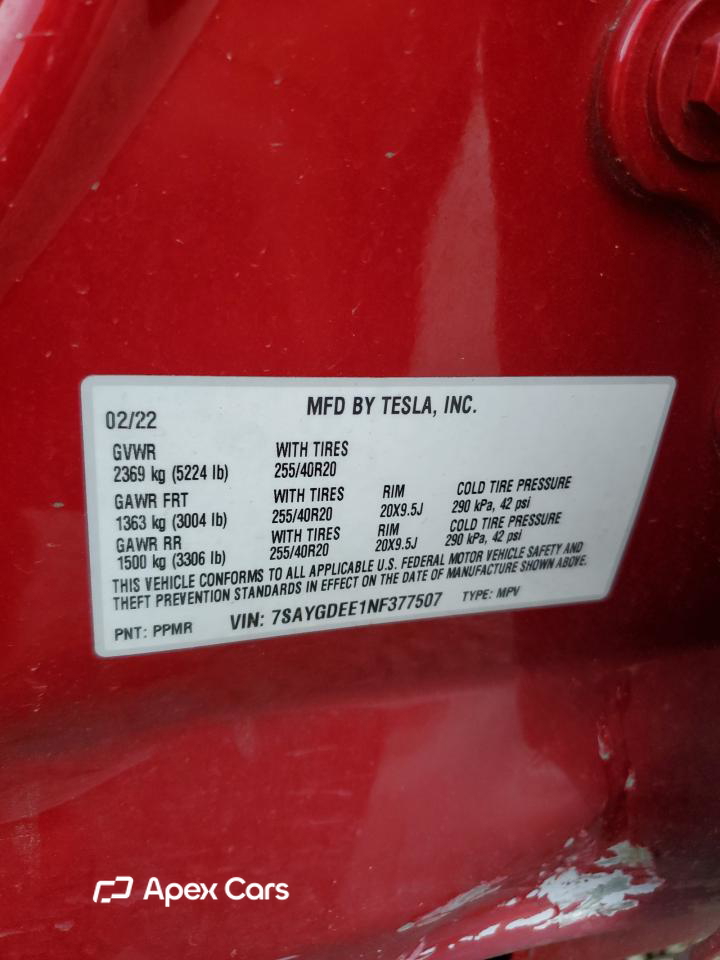 Tesla Model Y 2022