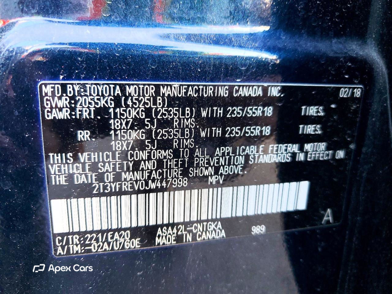 Toyota RAV 4 2018
