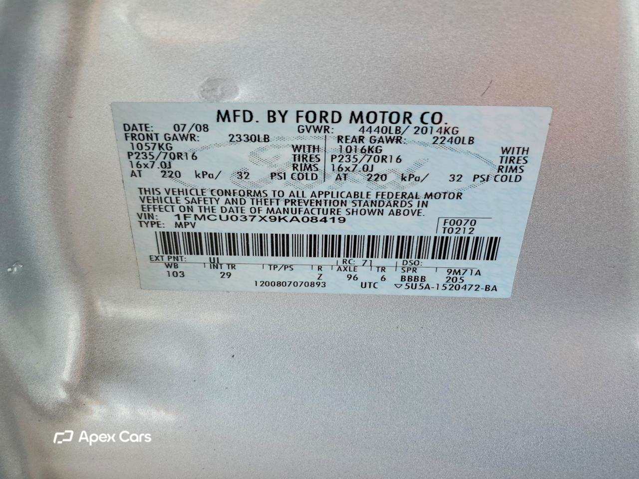 Ford Escape 2009