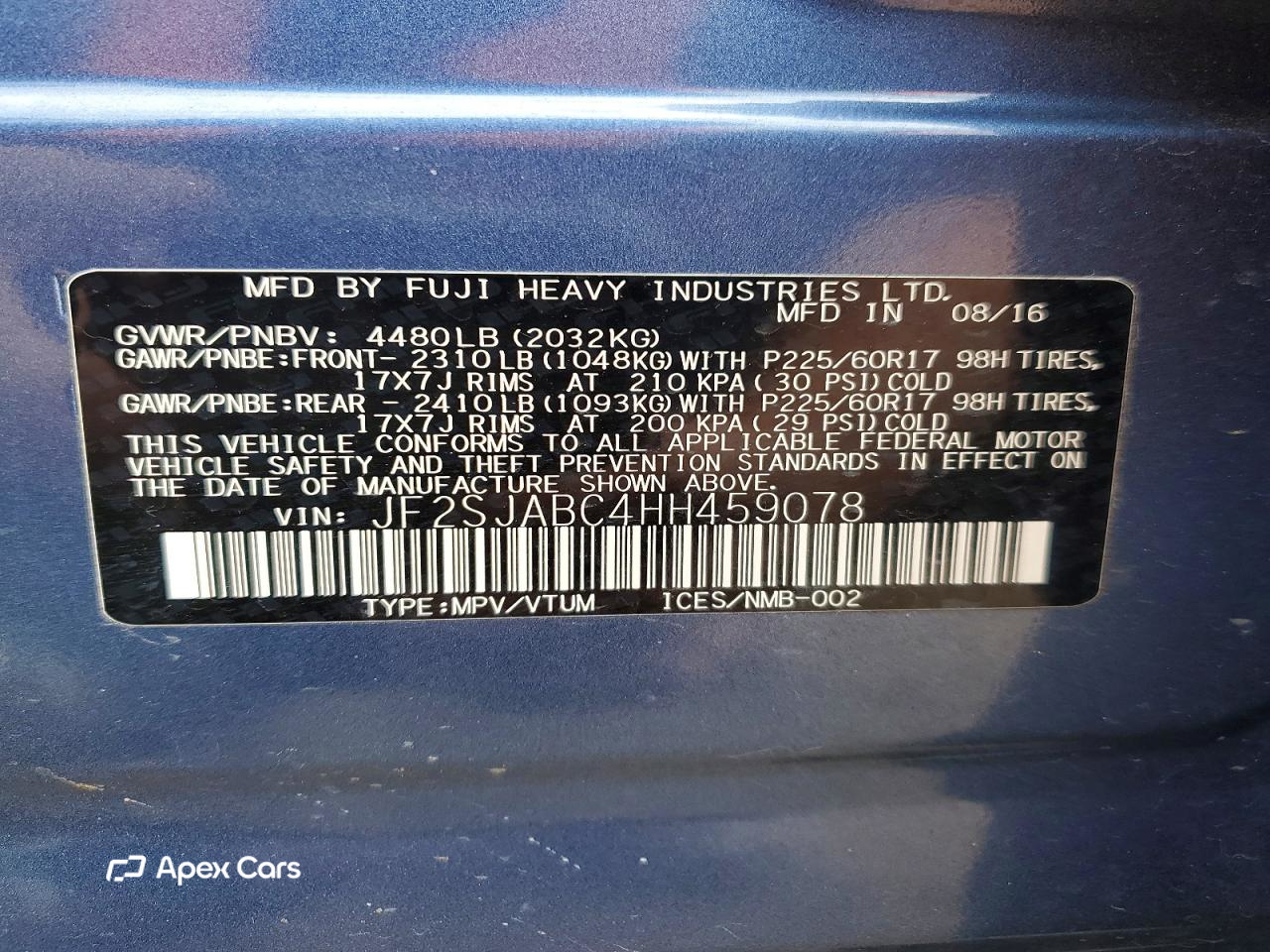 Subaru Forester 2017