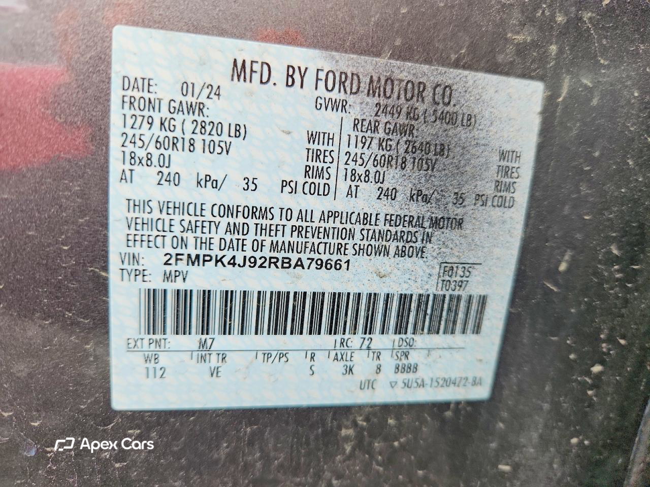 Ford Edge 2024