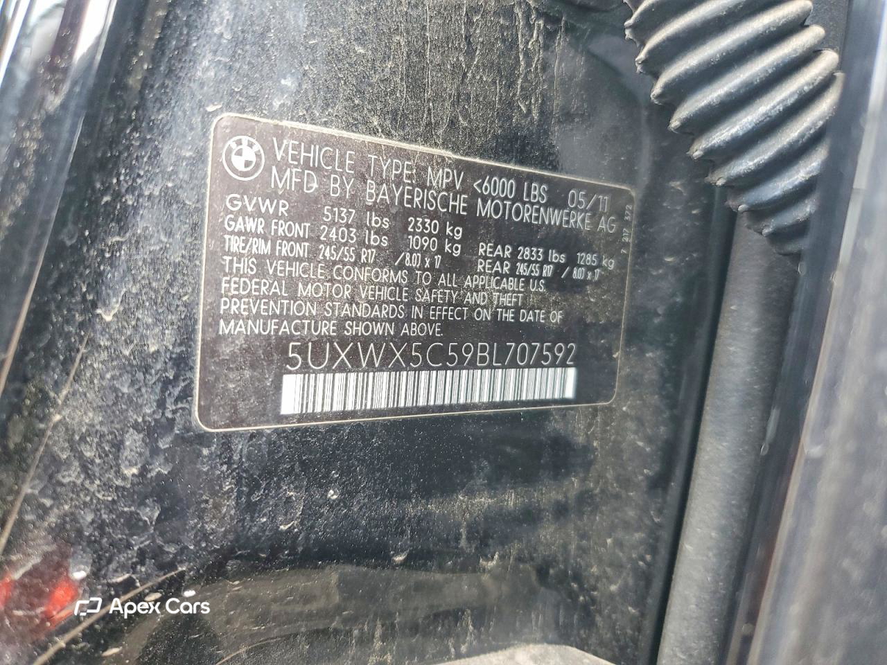 BMW X3 2011