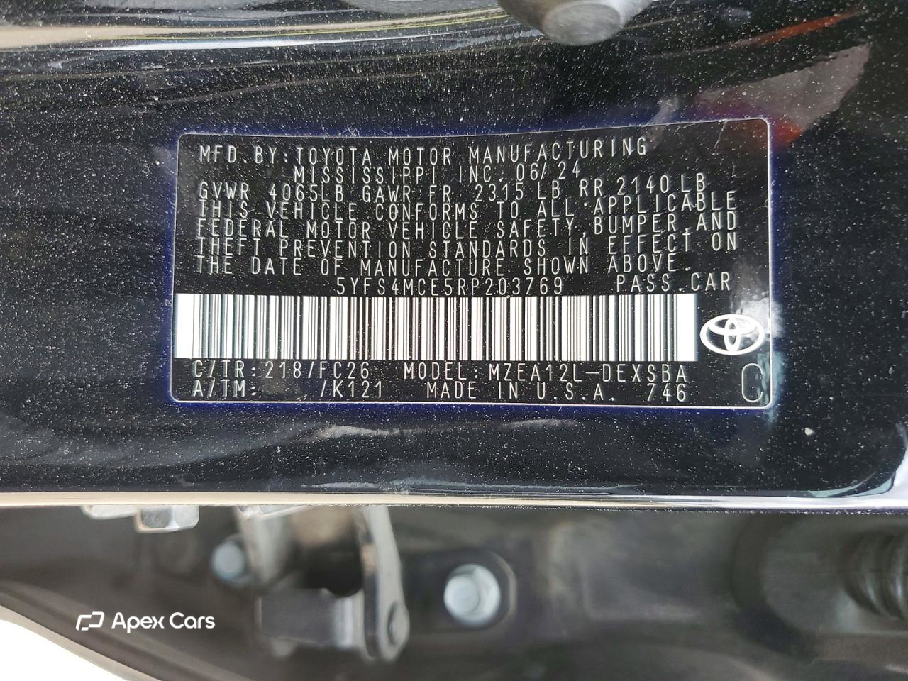 Toyota Corolla 2024