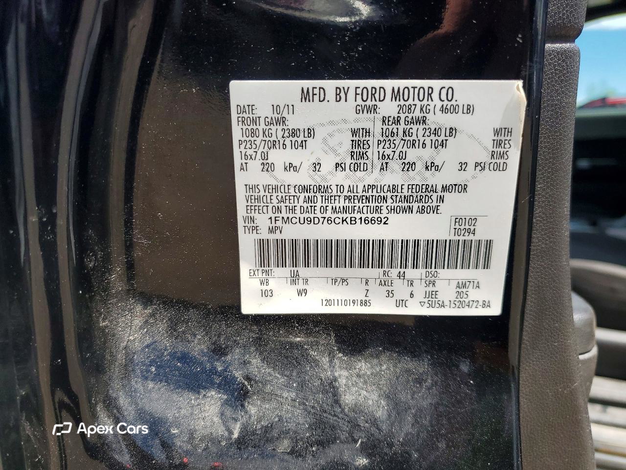 Ford Escape 2012