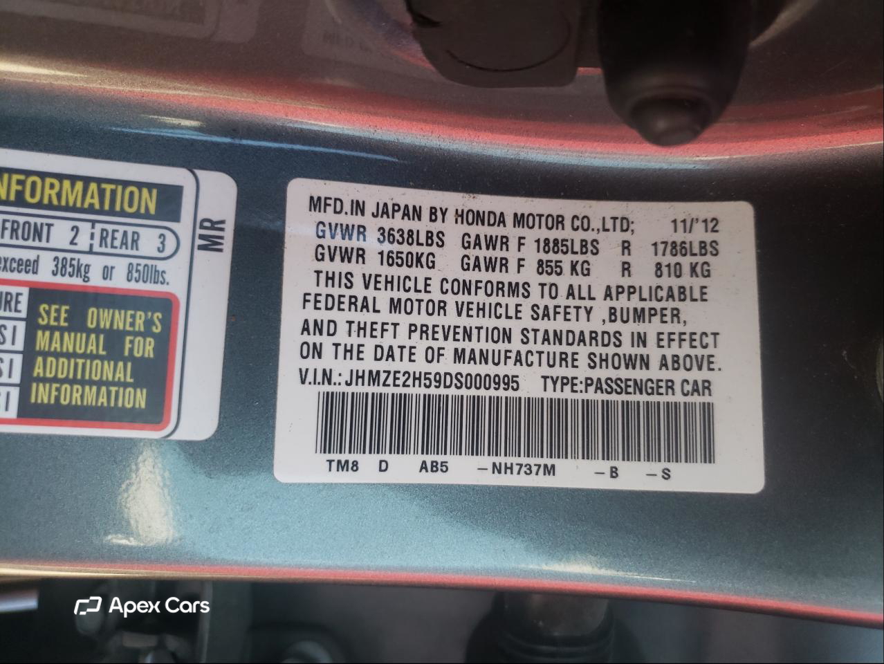 Honda Insight 2013