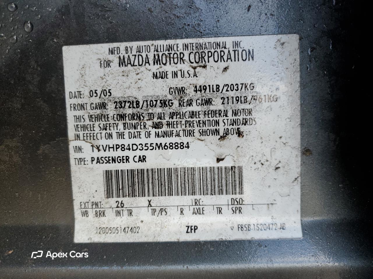 Mazda 6 2005