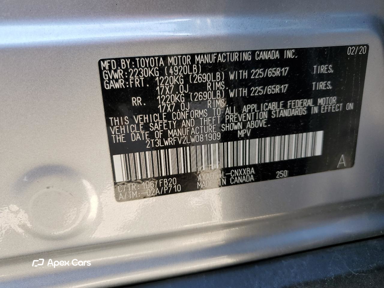 Toyota RAV 4 2020