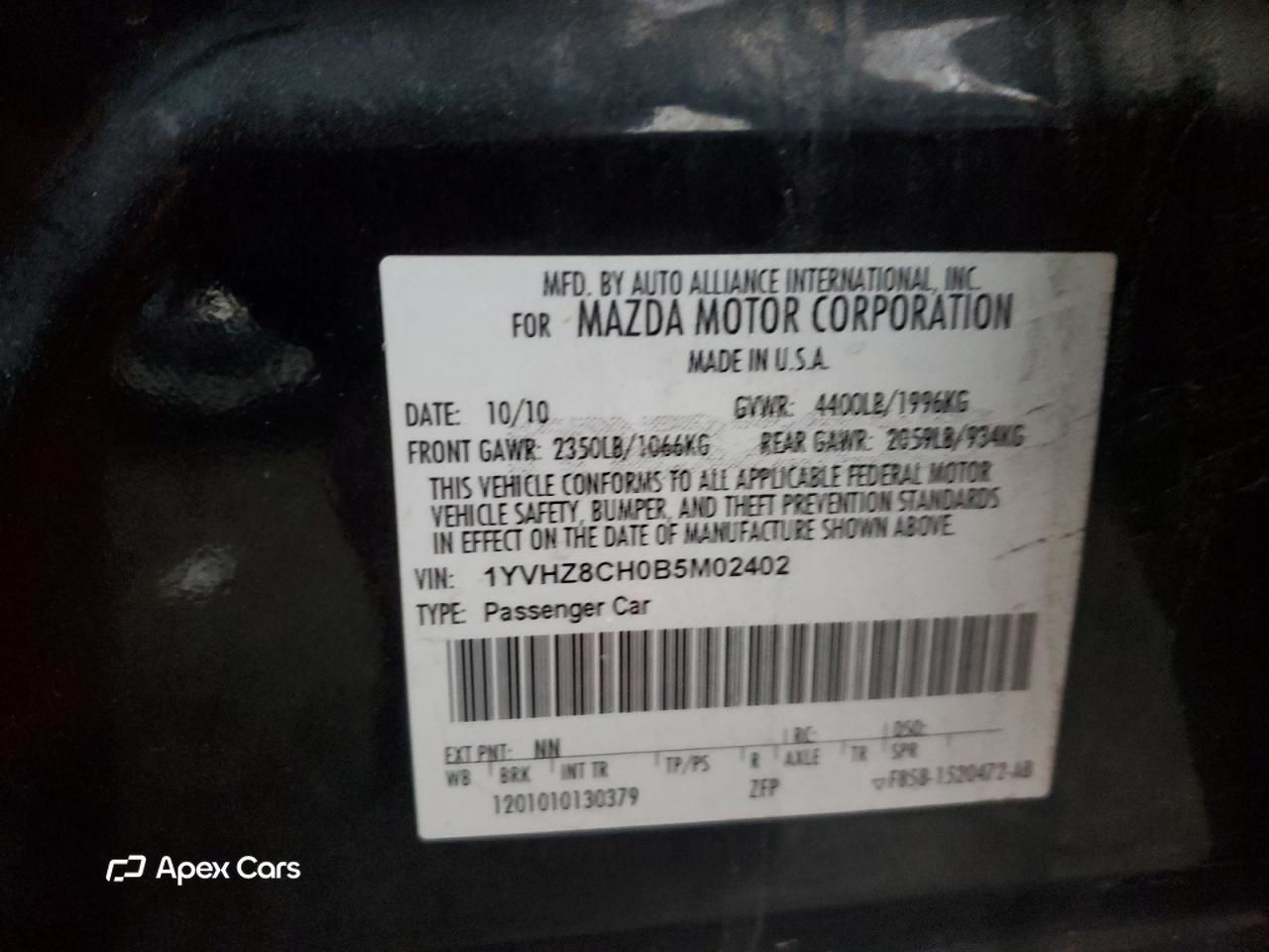 Mazda 6 2011