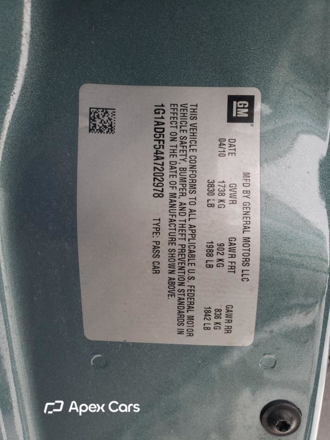 Chevrolet Cobalt 2010