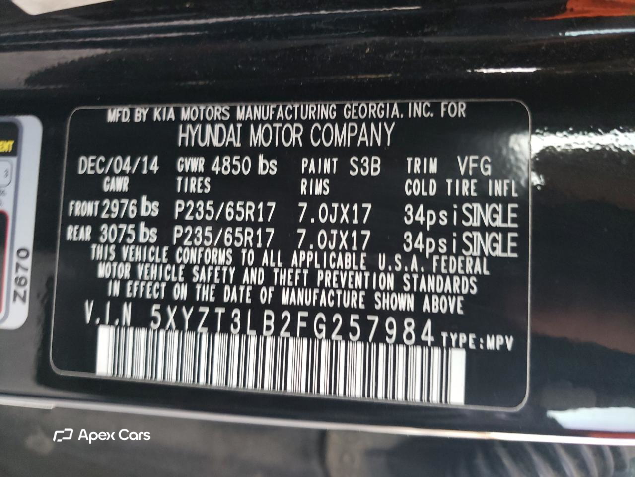 Hyundai Santa Fe 2015