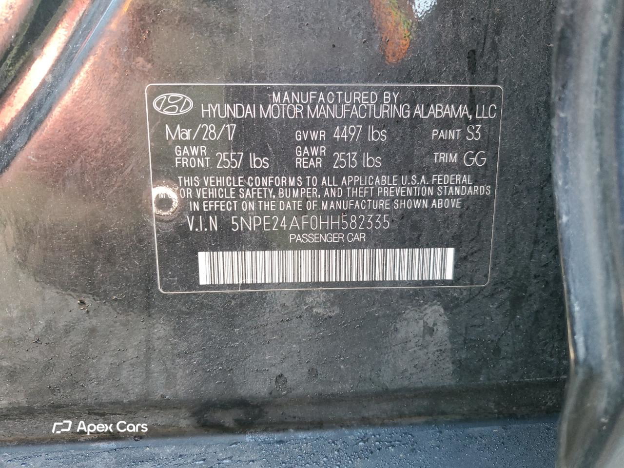 Hyundai Sonata 2017