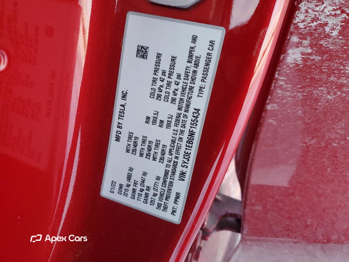 Tesla Model 3 2022