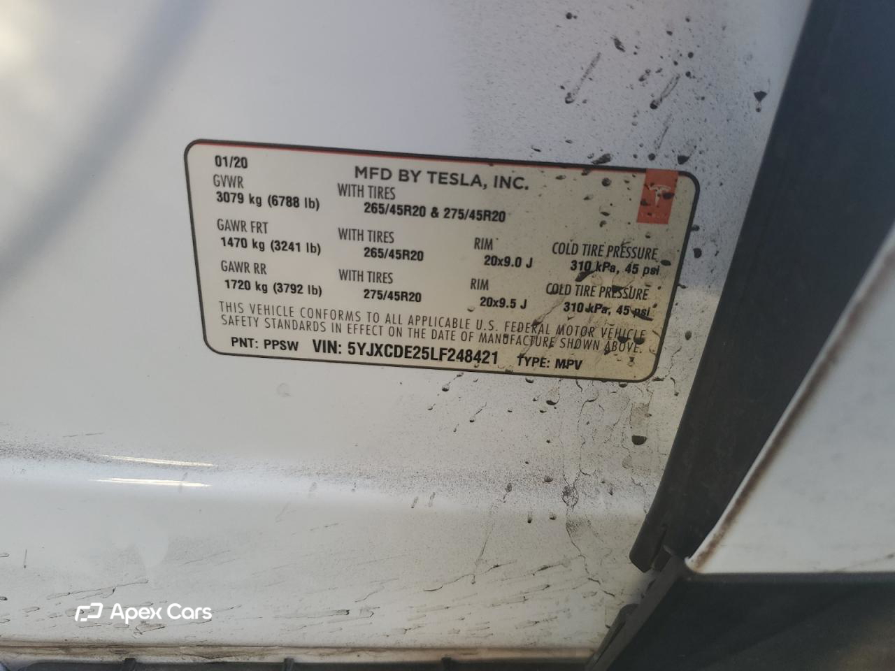 Tesla Model X 2020