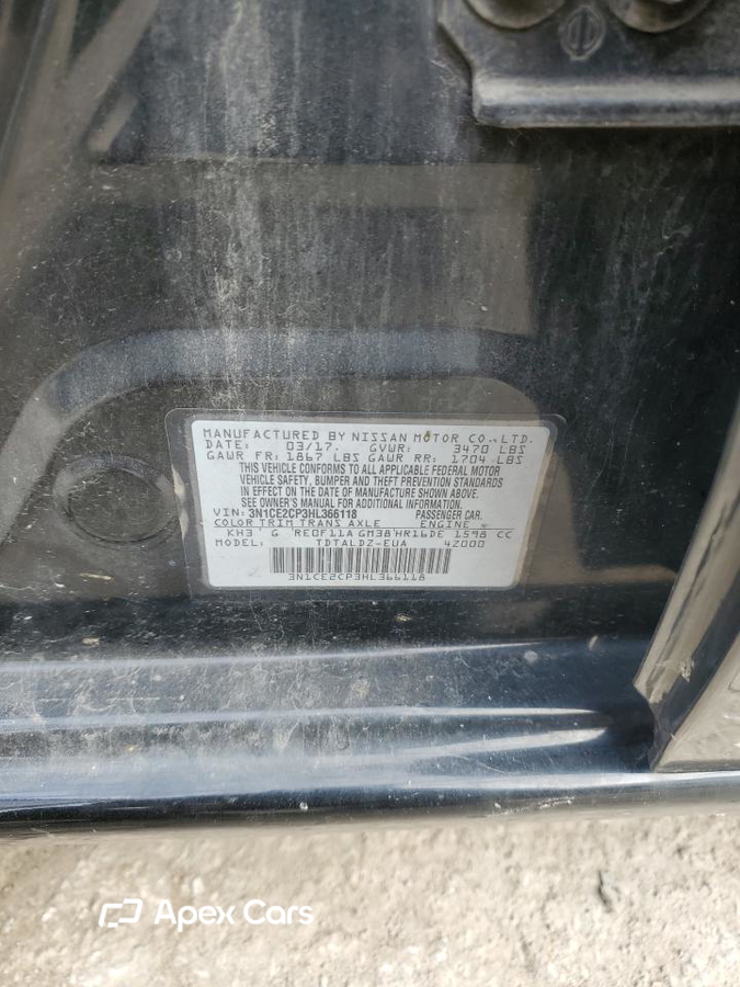 Nissan Versa 2017