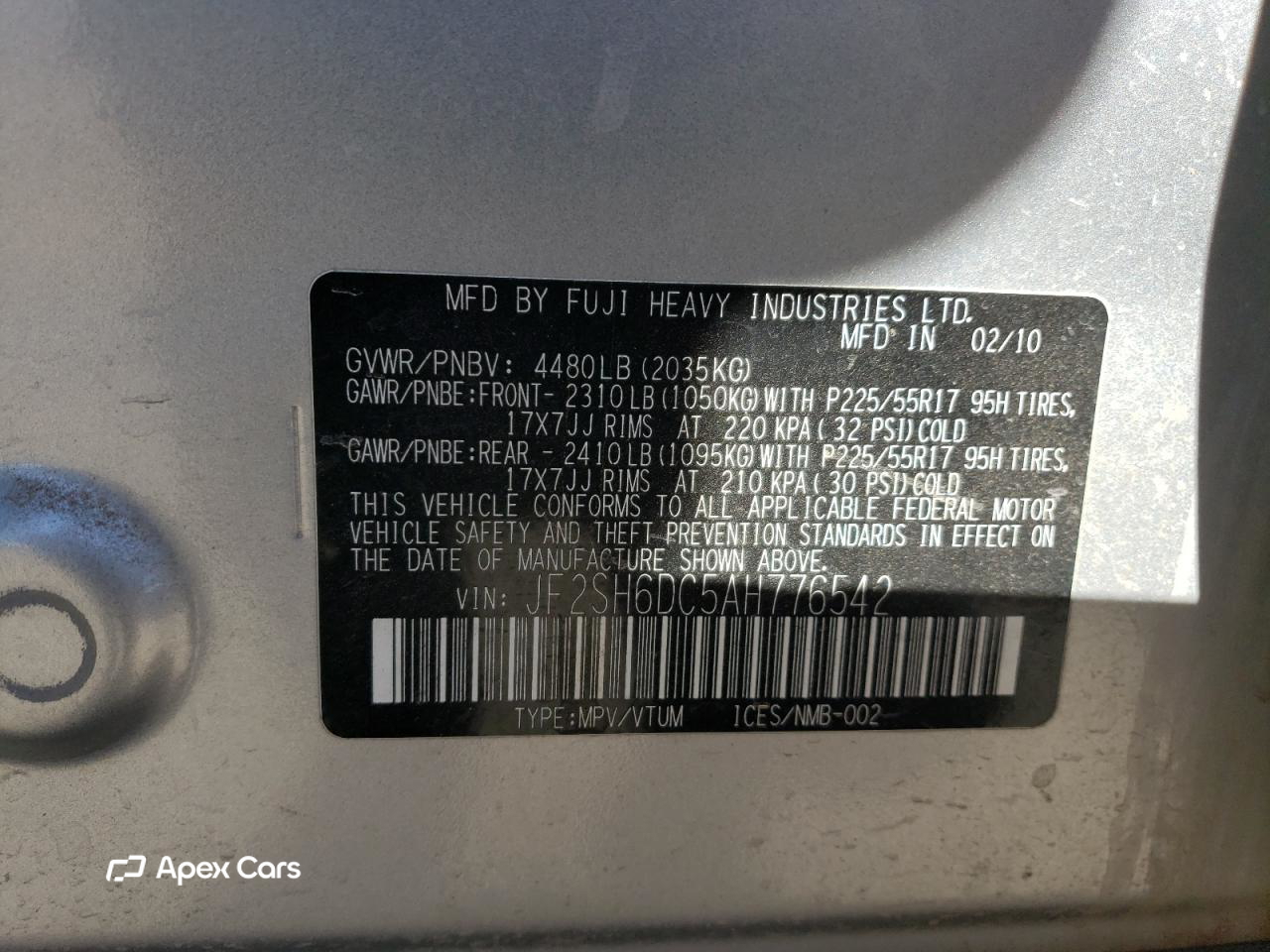 Subaru Forester 2010