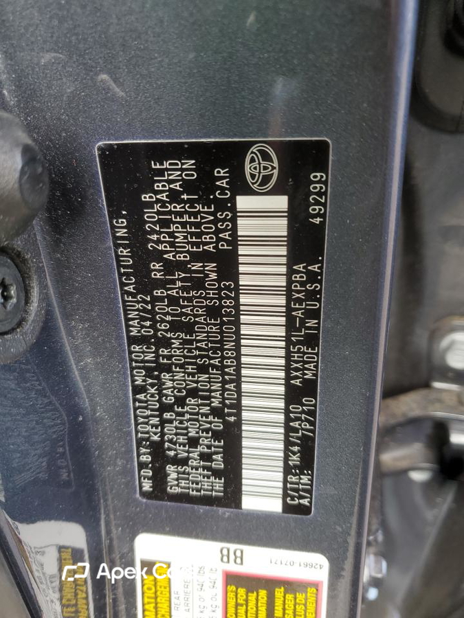 Toyota Avalon 2022
