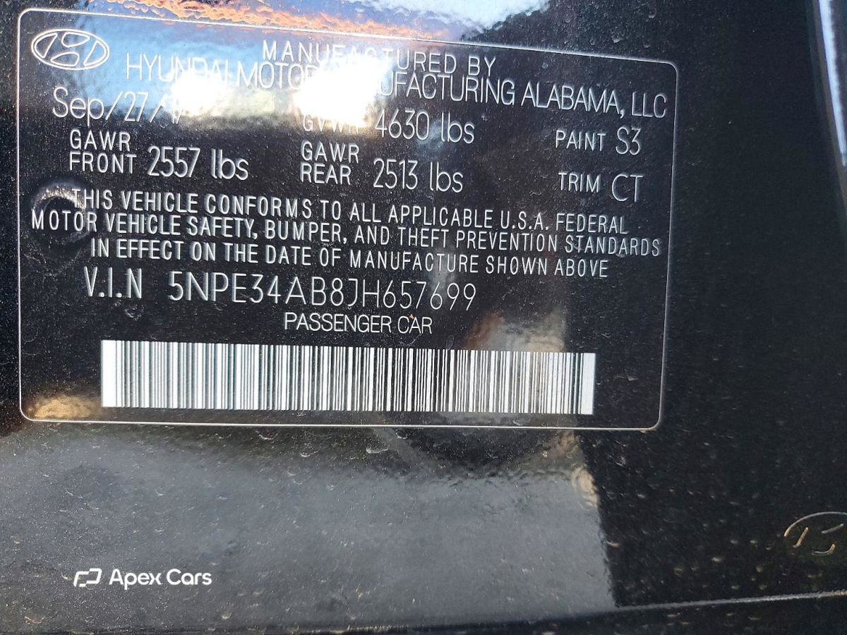 Hyundai Sonata 2018