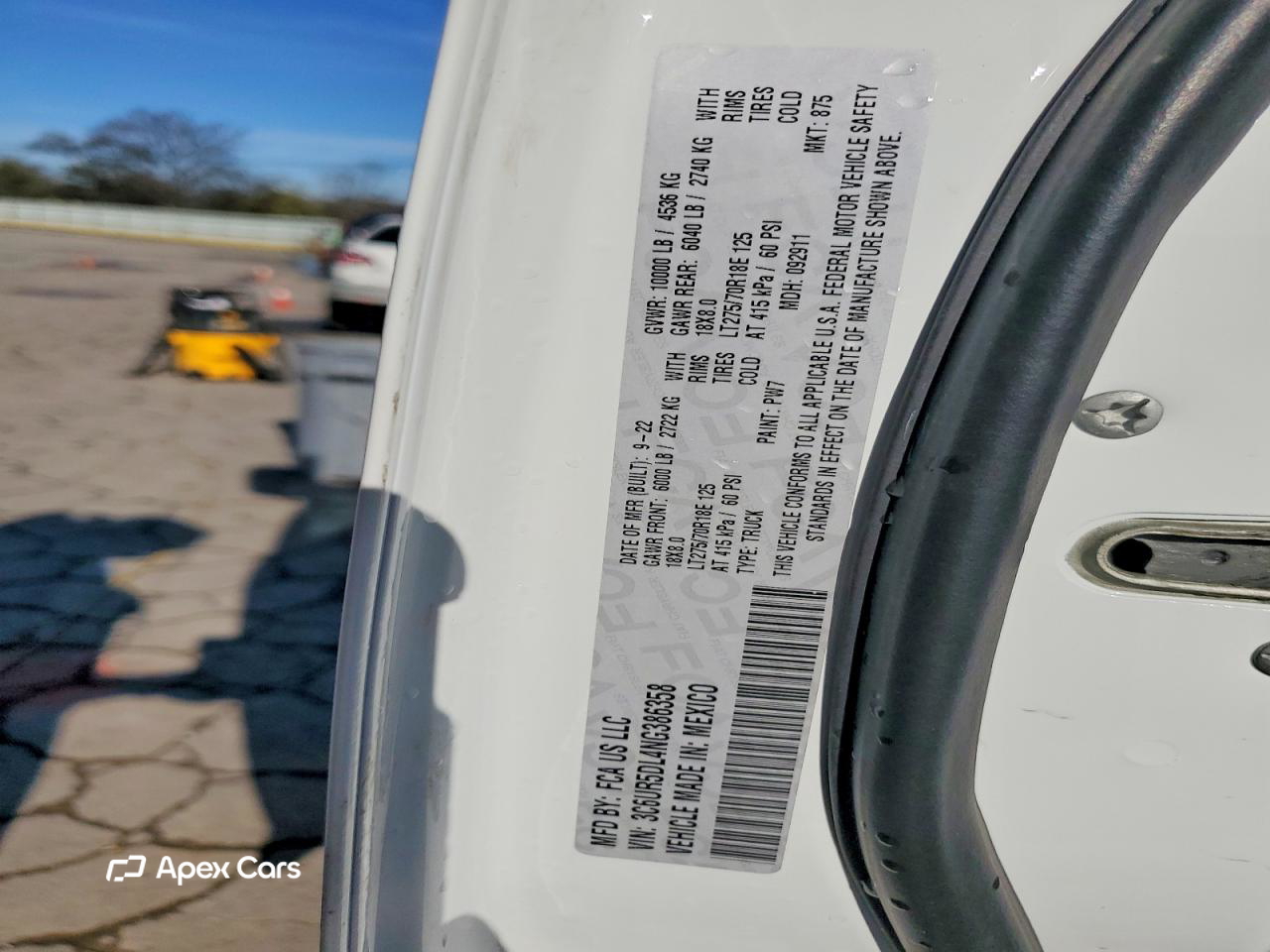 RAM 2500 2022