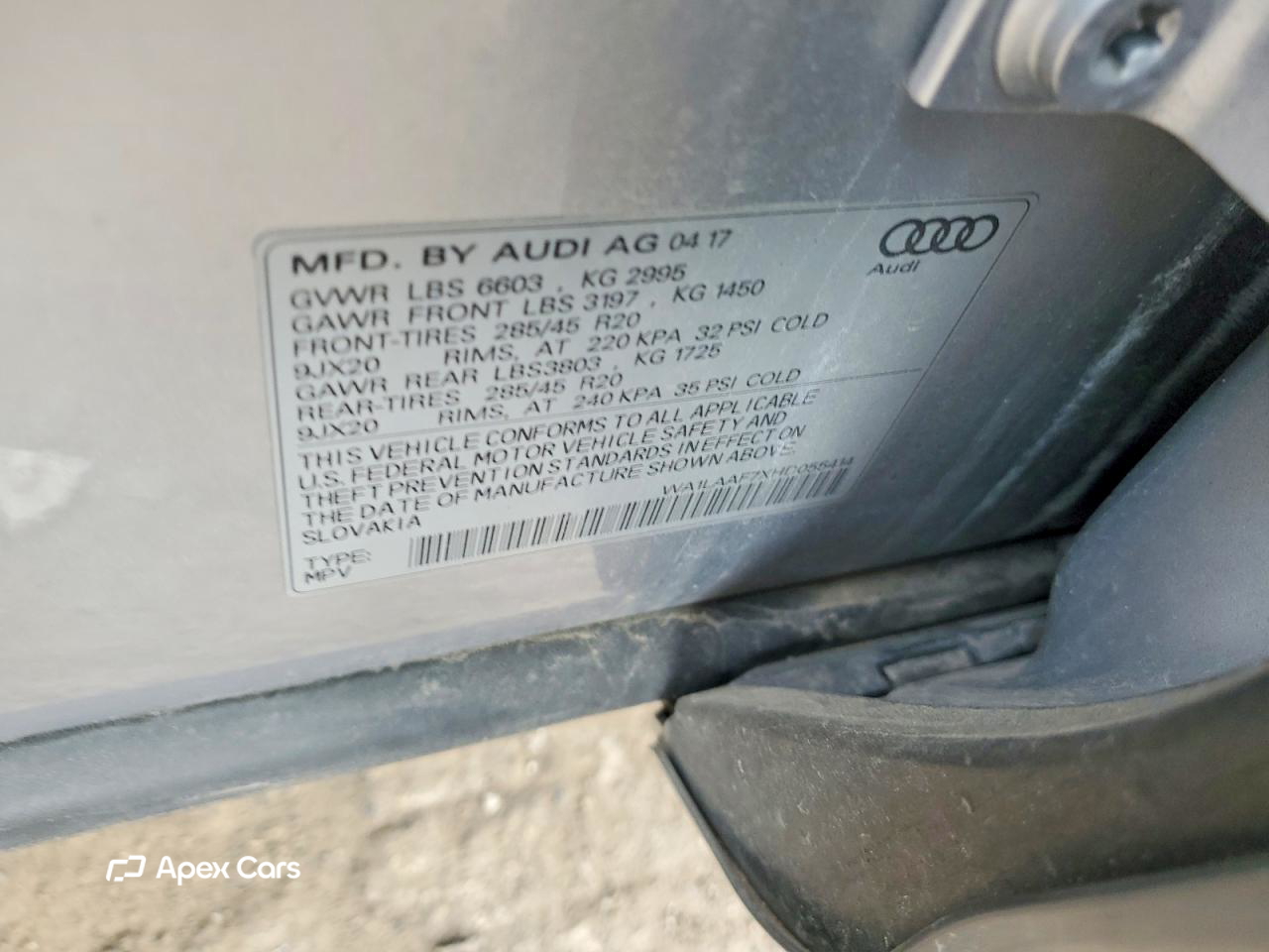 Audi Q7 2017
