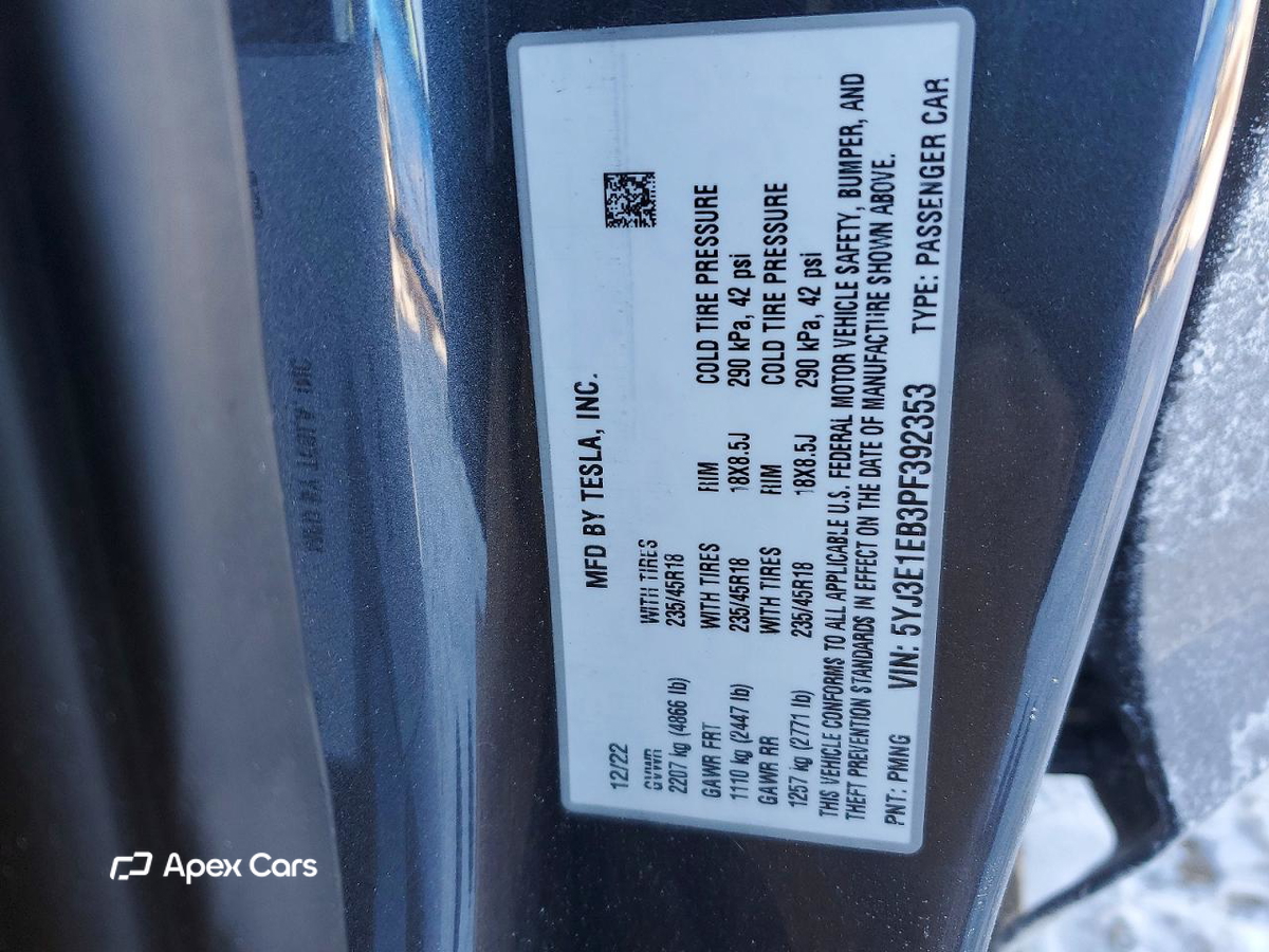 Tesla Model 3 2023